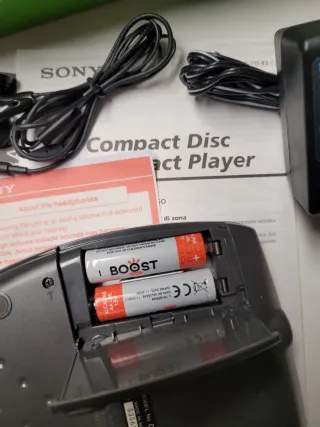 Discman Sony D-191 com caixa original