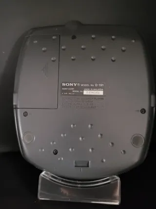 Discman Sony D-191 com caixa original