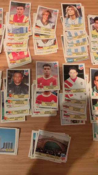 Cromos Mundial USA 94 Fútbol