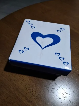 Juego 2 tazas café con corazones