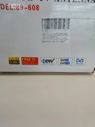 Antena TV Exterior HD 2025 UHF/VHF 4K/1080P