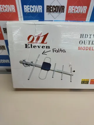 Antena TV Exterior HD 2025 UHF/VHF 4K/1080P