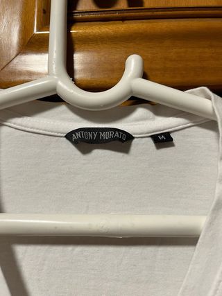 Camiseta Antony Morato Blanca Manga Corta