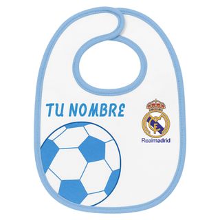 Babero Real Madrid Personalizable Oficial