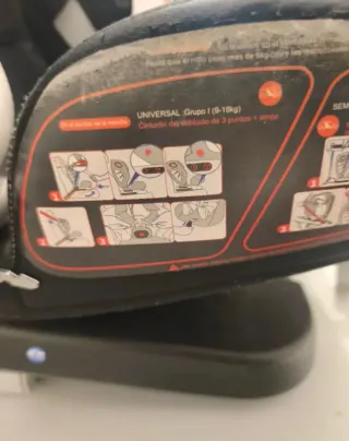 Silla Coche Bebé Isofix 0-36kg