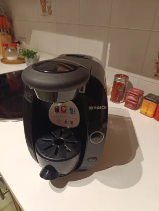 Cafetera Tassimo Bosch Negra
