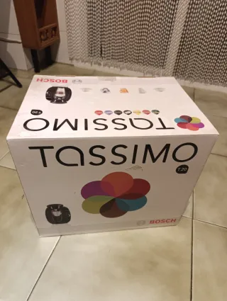 Cafetera Tassimo Bosch Negra