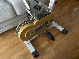 Bicicleta Estática Amarilla