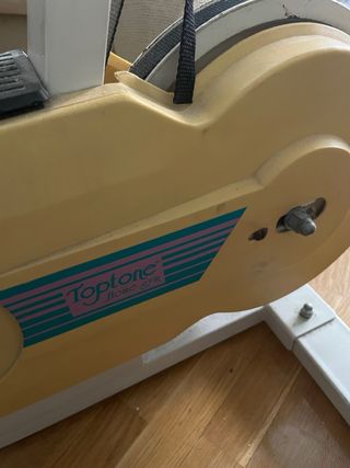 Bicicleta Estática Amarilla