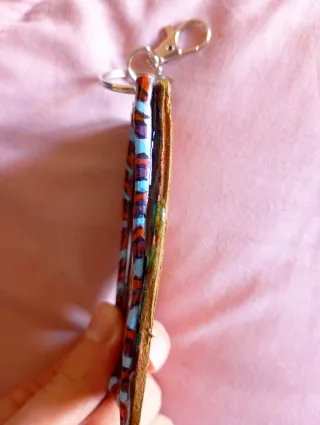 Portachiavi Pokémon Psyduck fatto a mano