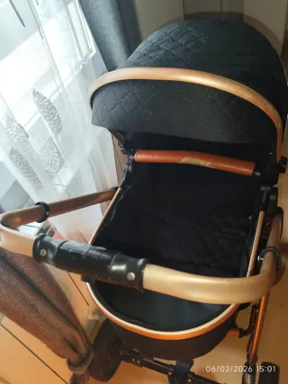 Capazo y silla de bebé