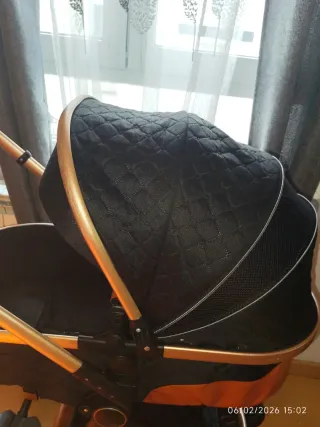 Capazo y silla de bebé