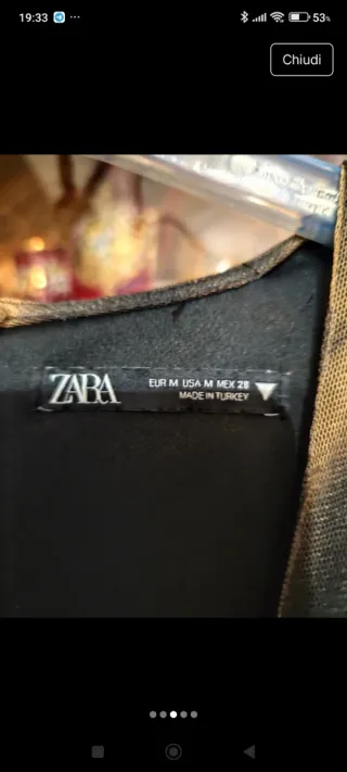 Vestitino donna fantasia tie-dye