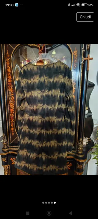 Vestitino donna fantasia tie-dye