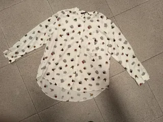 Camisa Zara Estampada Talla XL