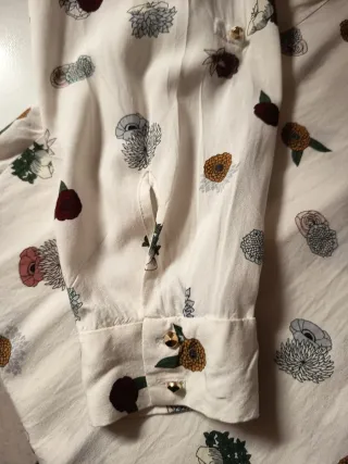 Camisa Zara Estampada Talla XL