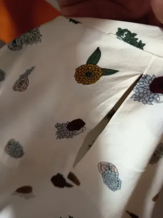 Camisa Zara Estampada Talla XL