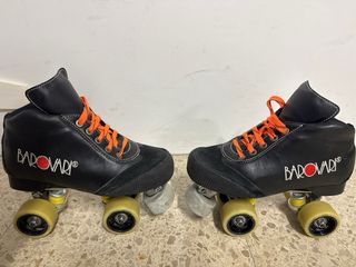 Patines Hockey Barovari Talla 39 Negro/Naranja