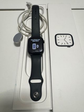 Apple Watch Series 7 LTE 45mm Negro/Plata