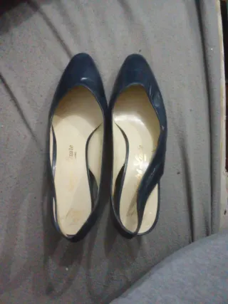 Zapatos de tacón André azules