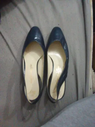 Zapatos de tacón André azules