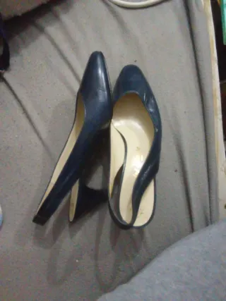 Zapatos de tacón André azules