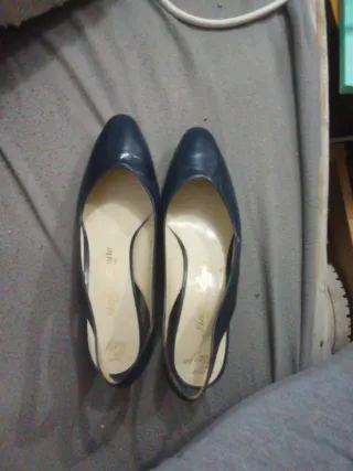 Zapatos de tacón André azules