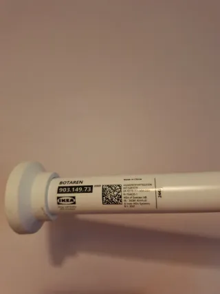 Barra extensible para cortina de ducha