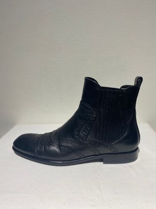 Botines Oxford de piel Dolce & Gabbana color negro