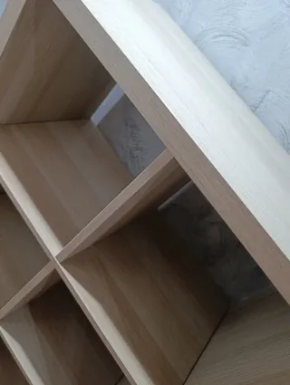 Estantería modular Kallax madera y gris