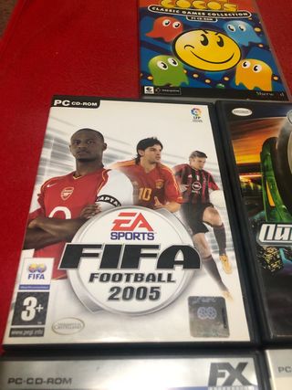 Lote 5 Juegos PC: FIFA 2005, MotoGP, etc.