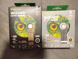Lote 2 Linternas Armytek Wizard