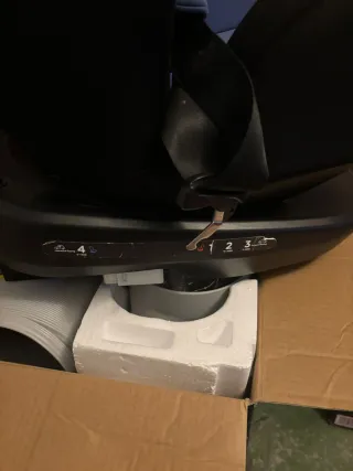 Silla coche Xomax Giratoria Isofix 9-36 kg nueva