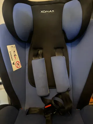 Silla coche Xomax Giratoria Isofix 9-36 kg nueva