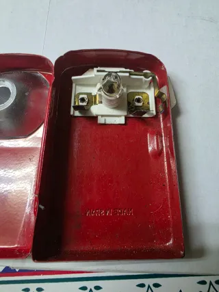 Linterna Cegasa Vintage Roja