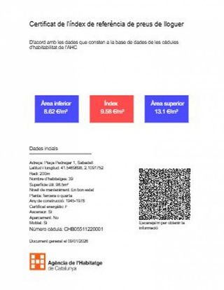 Piso en alquiler en Centre en Sabadell