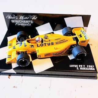 Minichamps Lotus 99 T 1987 S. Nakajima 1:43