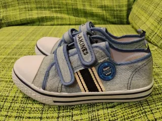 Bambas tela vaqueras talla 35