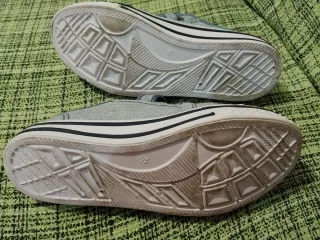 Bambas tela vaqueras talla 35