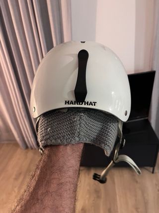 Casco esqui snow Bern blanco