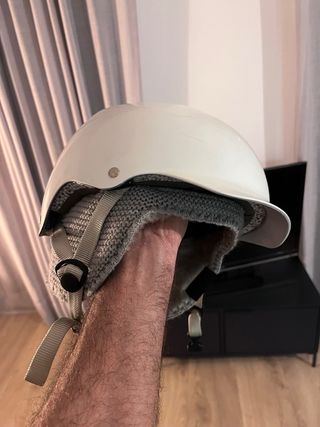 Casco esqui snow Bern blanco