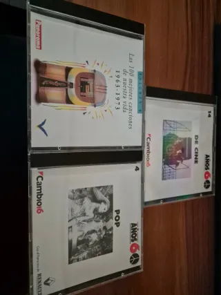 Lote 6 CDs Recopilatorios Música Variada