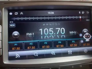 Radio navegador  Android 15 Ford 6GB 128GB