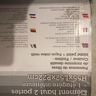 Mueble de baño blanco madera