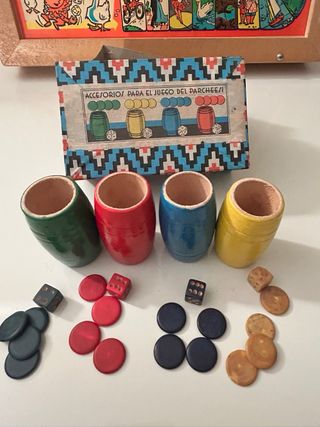 Juego de Parchís Antiguo Años 50-60