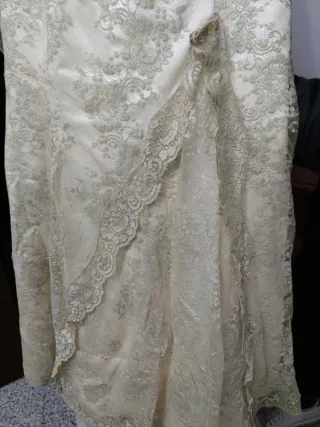 Vestido de Novia Franc Saravia. Estilo bohochic