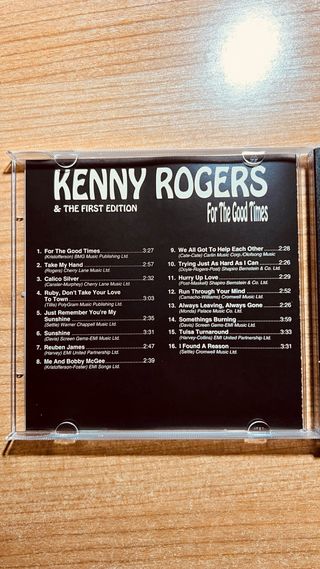 Kenny Rogers 20 Greatest Hits CD