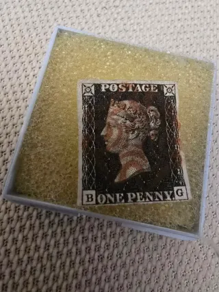 Penny Black Plate 1B