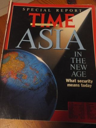 REVISTA TIME. LOTE DE 13 EJEMPLARES, 3 MESES. 1992