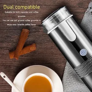 Cafetera Portátil Mini Dual